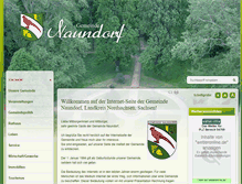 Tablet Screenshot of naundorf-sachsen.de